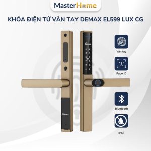 Khóa điện tử vân tay Demax EL599 LUX CG
