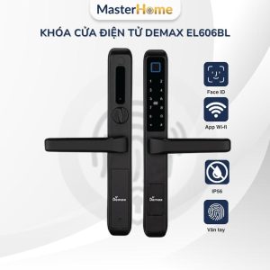 Khoá điện tử vân tay Demax EL606 BL