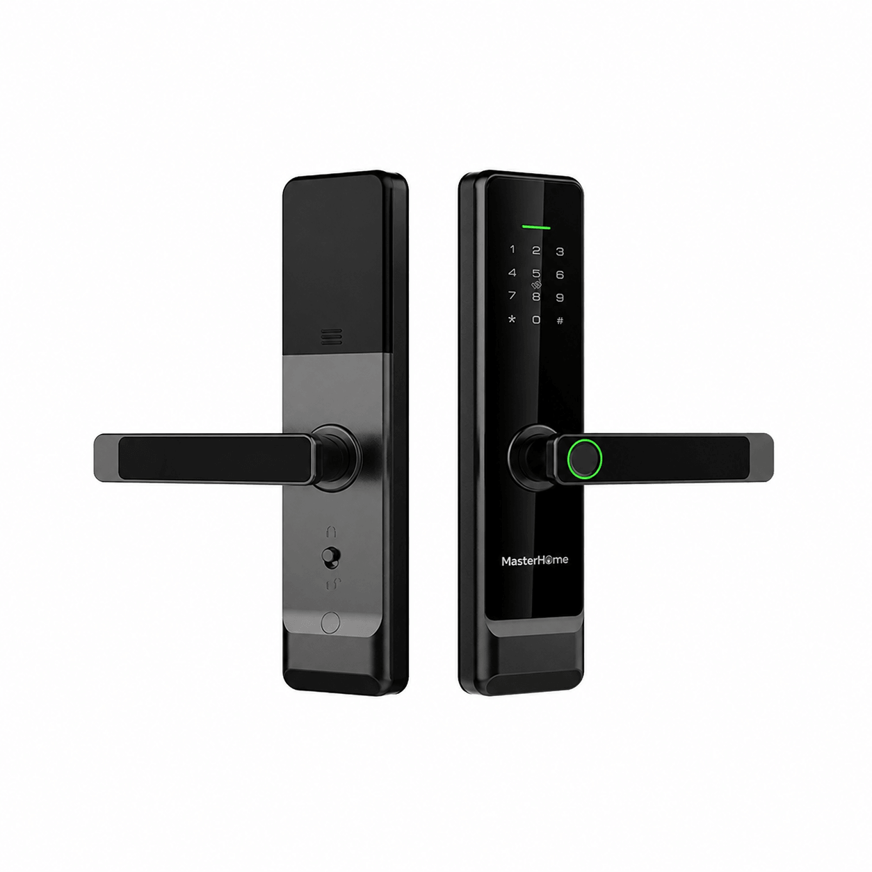 khóa điện tử cửa gỗ MasterHome MHS300-B — hình 1